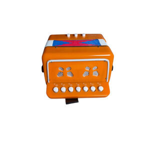 Vintage Mini Kid's 10 Button Accordion Works